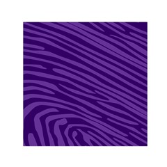 Pattern Texture Purple Small Satin Scarf (square) by Mariart