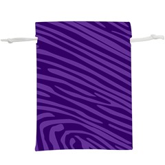 Pattern Texture Purple  Lightweight Drawstring Pouch (xl)