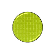 Background Texture Pattern Green Hat Clip Ball Marker (10 Pack)