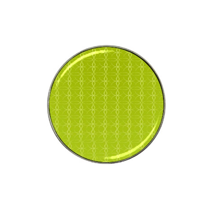 Background Texture Pattern Green Hat Clip Ball Marker (10 pack)