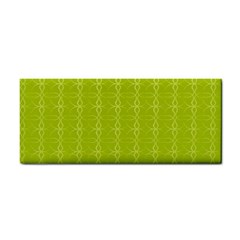 Background Texture Pattern Green Hand Towel by HermanTelo