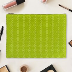 Background Texture Pattern Green Cosmetic Bag (xl)