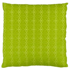 Background Texture Pattern Green Large Cushion Case (one Side)