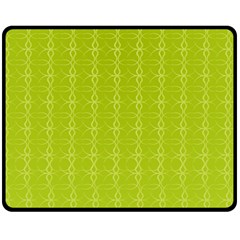 Background Texture Pattern Green Double Sided Fleece Blanket (medium) 