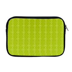 Background Texture Pattern Green Apple Macbook Pro 17  Zipper Case