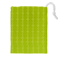 Background Texture Pattern Green Drawstring Pouch (4xl)