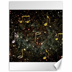 Music Clef Musical Note Background Canvas 12  X 16  by HermanTelo