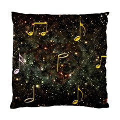 Music Clef Musical Note Background Standard Cushion Case (two Sides)