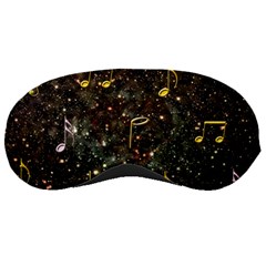 Music Clef Musical Note Background Sleeping Mask by HermanTelo