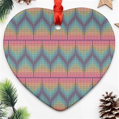 Pattern Background Texture Colorful Ornament (Heart)