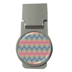 Pattern Background Texture Colorful Money Clips (Round) 