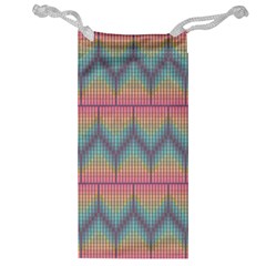 Pattern Background Texture Colorful Jewelry Bag