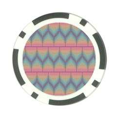 Pattern Background Texture Colorful Poker Chip Card Guard