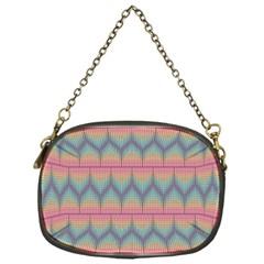 Pattern Background Texture Colorful Chain Purse (one Side)