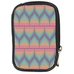 Pattern Background Texture Colorful Compact Camera Leather Case