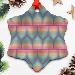 Pattern Background Texture Colorful Ornament (Snowflake)