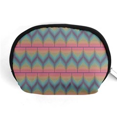 Pattern Background Texture Colorful Accessory Pouch (medium) by HermanTelo