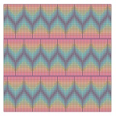 Pattern Background Texture Colorful Large Satin Scarf (Square)