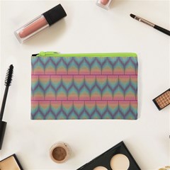 Pattern Background Texture Colorful Cosmetic Bag (XS)