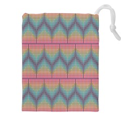 Pattern Background Texture Colorful Drawstring Pouch (5xl)