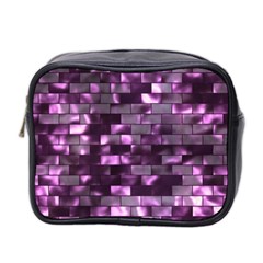 Background Wall Light Glow Mini Toiletries Bag (two Sides)