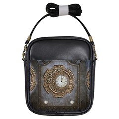 Elegant Steampunk Design Girls Sling Bag by FantasyWorld7