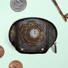 Elegant Steampunk Design Accessory Pouch (small) by FantasyWorld7