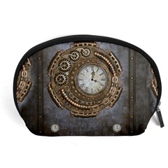 Elegant Steampunk Design Accessory Pouch (large) by FantasyWorld7