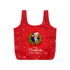 Make Christmas Great Again With Trump Face Maga Full Print Recycle Bag (s) by snek