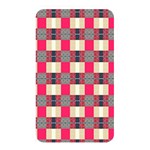 Background Texture Plaid Red Memory Card Reader (Rectangular) Front