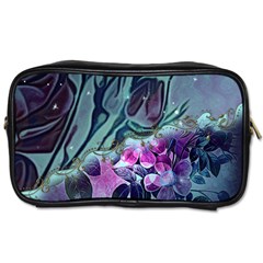 Decorative Floral Design Toiletries Bag (one Side) by FantasyWorld7