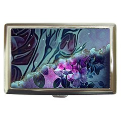 Decorative Floral Design Cigarette Money Case by FantasyWorld7