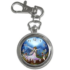 Little Fairy In The Night Key Chain Watches by FantasyWorld7