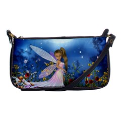 Little Fairy In The Night Shoulder Clutch Bag by FantasyWorld7