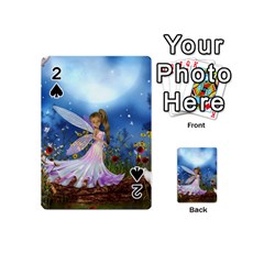 Little Fairy In The Night Playing Cards 54 Designs (mini) by FantasyWorld7