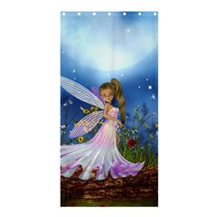 Little Fairy In The Night Shower Curtain 36  X 72  (stall)  by FantasyWorld7