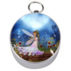 Little Fairy In The Night Silver Compasses