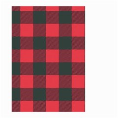 Canadian Lumberjack Red And Black Plaid Canada Small Garden Flag (two Sides) by snek