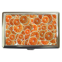 Oranges Background Texture Pattern Cigarette Money Case