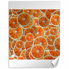 Oranges Background Texture Pattern Canvas 18  X 24 