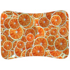 Oranges Background Texture Pattern Velour Seat Head Rest Cushion