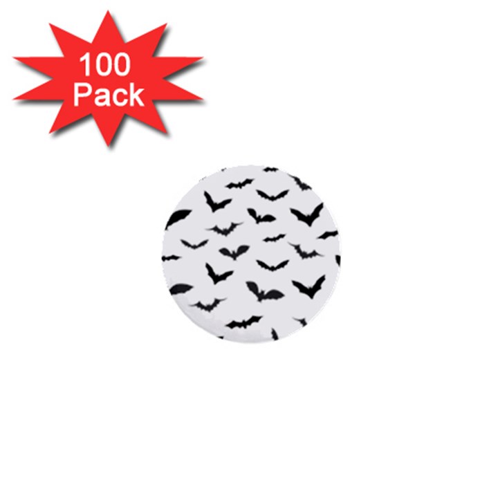 Bats Pattern 1  Mini Buttons (100 pack) 