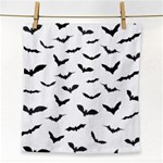 Bats Pattern Face Towel Front