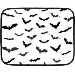 Bats Pattern Double Sided Fleece Blanket (mini)  by Sobalvarro