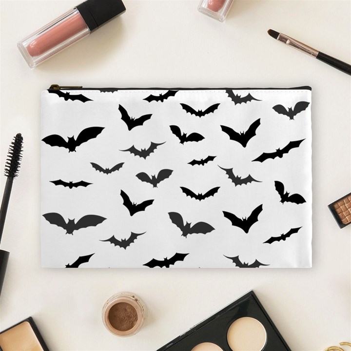 Bats Pattern Cosmetic Bag (Large)