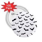 Bats Pattern 2.25  Buttons (100 pack)  Front