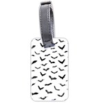 Bats Pattern Luggage Tag (two sides) Front