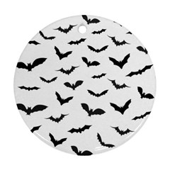 Bats Pattern Ornament (round) by Sobalvarro