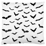 Bats Pattern Large Flano Cushion Case (One Side) Front