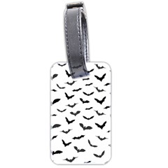 Bats Pattern Luggage Tag (two Sides) by Sobalvarro